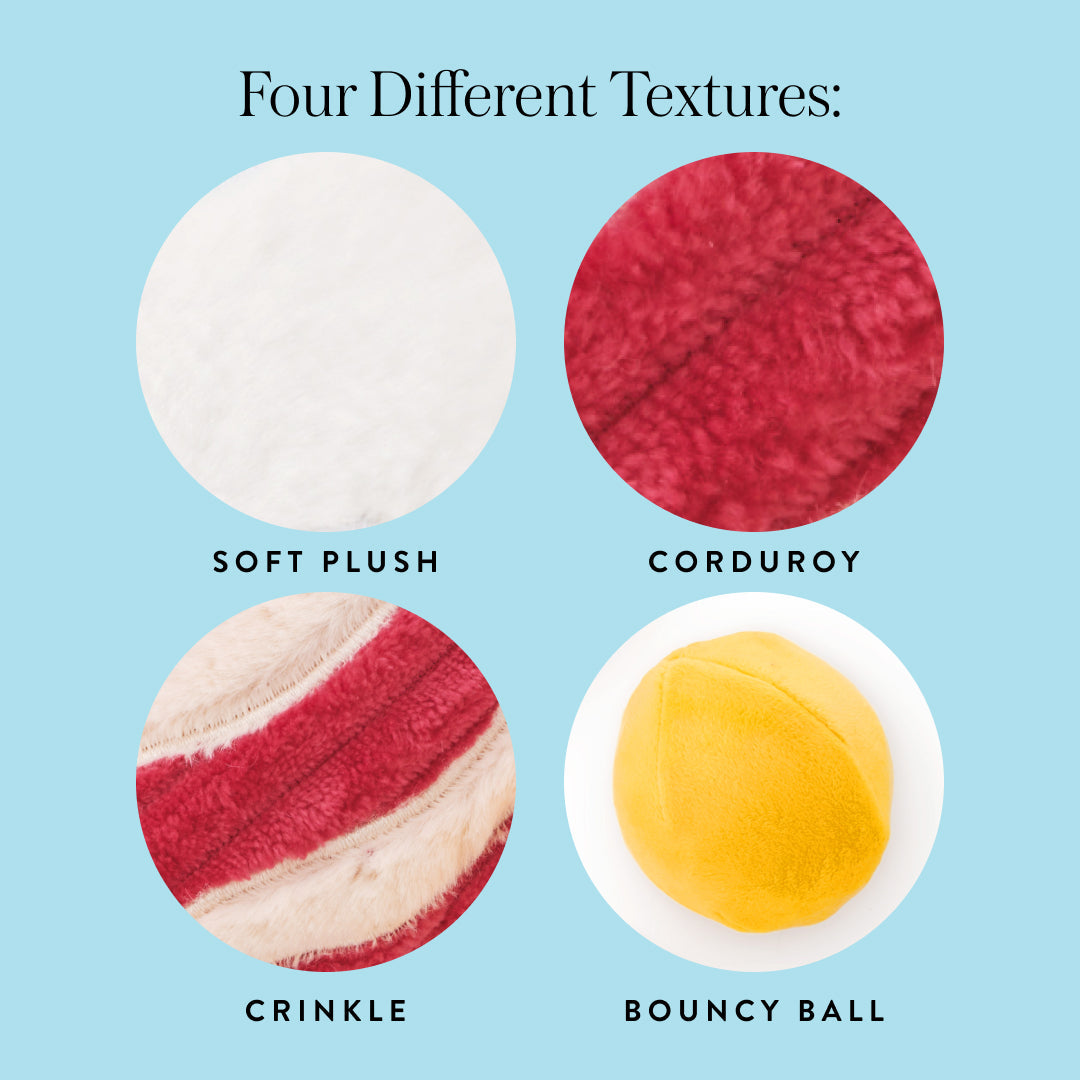 Bacon and Egg Interactive Toy Set