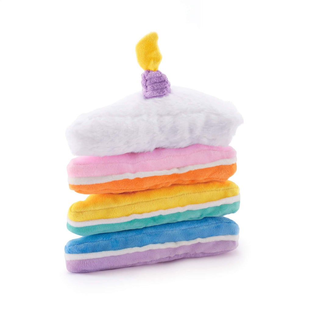 Birthday Cake Interactive Snuffle Dog Toy