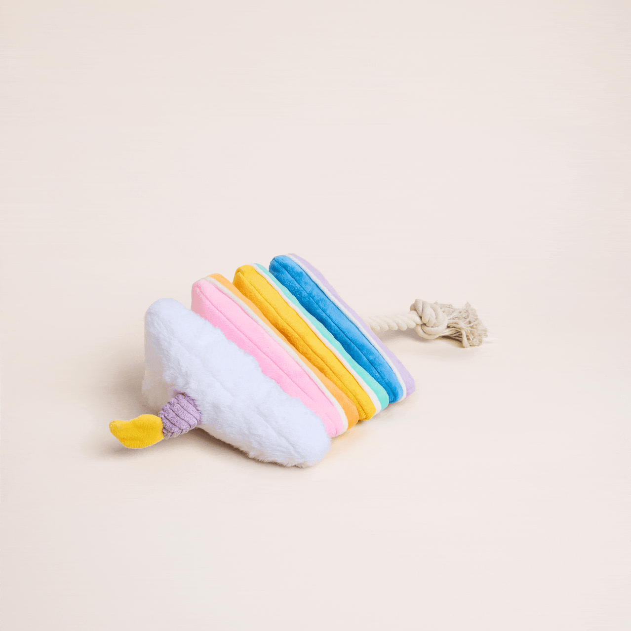 Birthday Cake Interactive Snuffle Dog Toy