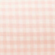 Blush Pink Gingham Dog Travel Mat