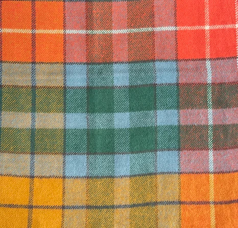 Buchanan Plaid Flannel Dog Collar