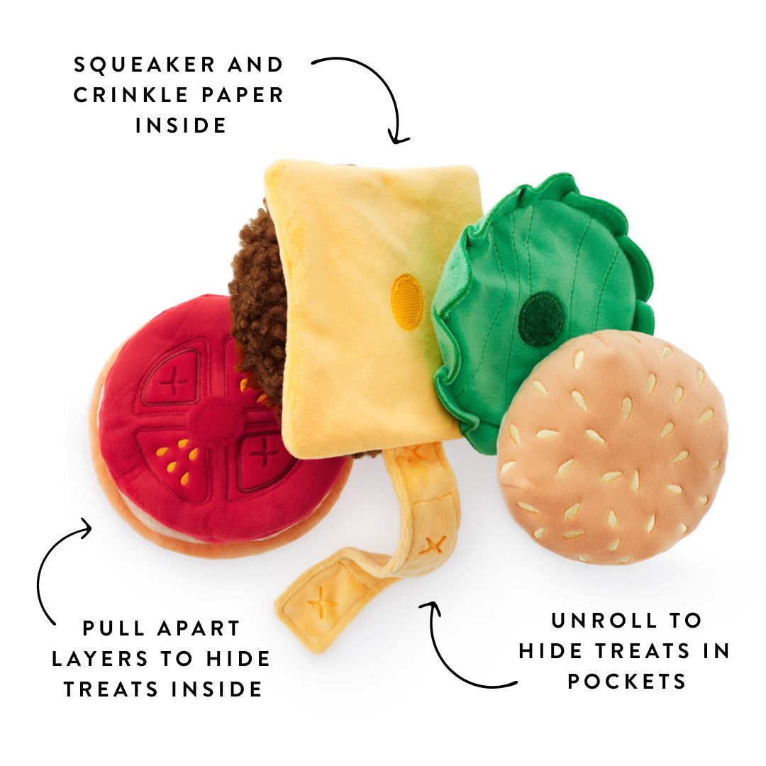 Burger and Shake Interactive Toy Set