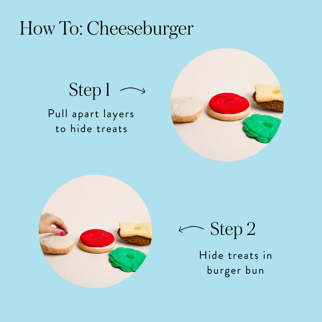 Burger and Shake Interactive Toy Set