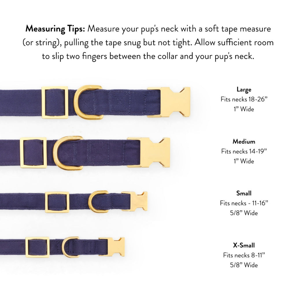 Evergreen Herringbone Flannel Dog Collar