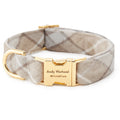Andover Plaid Flannel Dog Collar