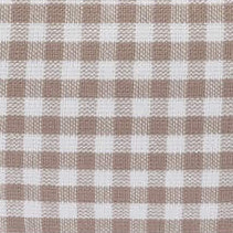 Mushroom Brown Gingham Dog Travel Mat