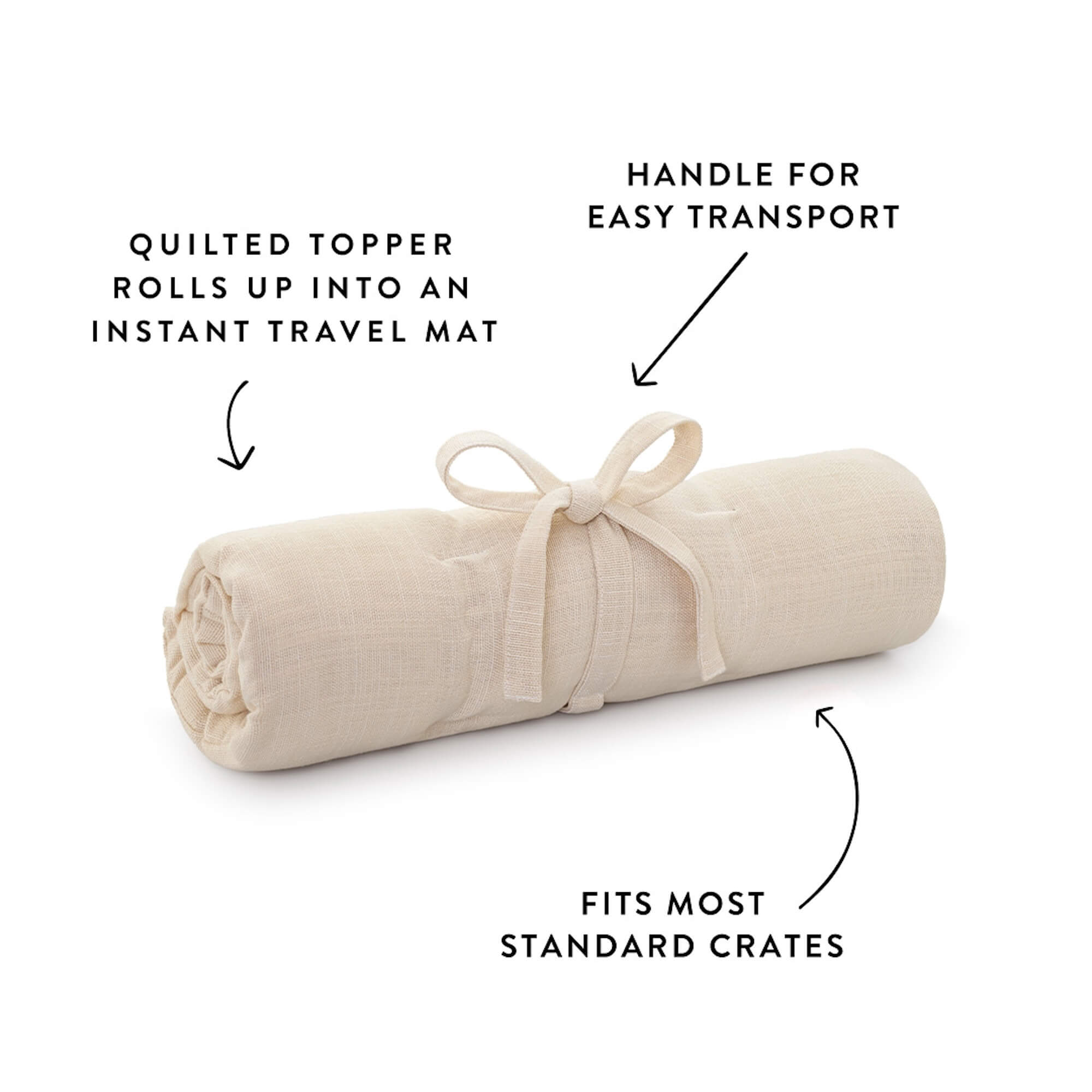 Oatmeal Bolster Dog Bed