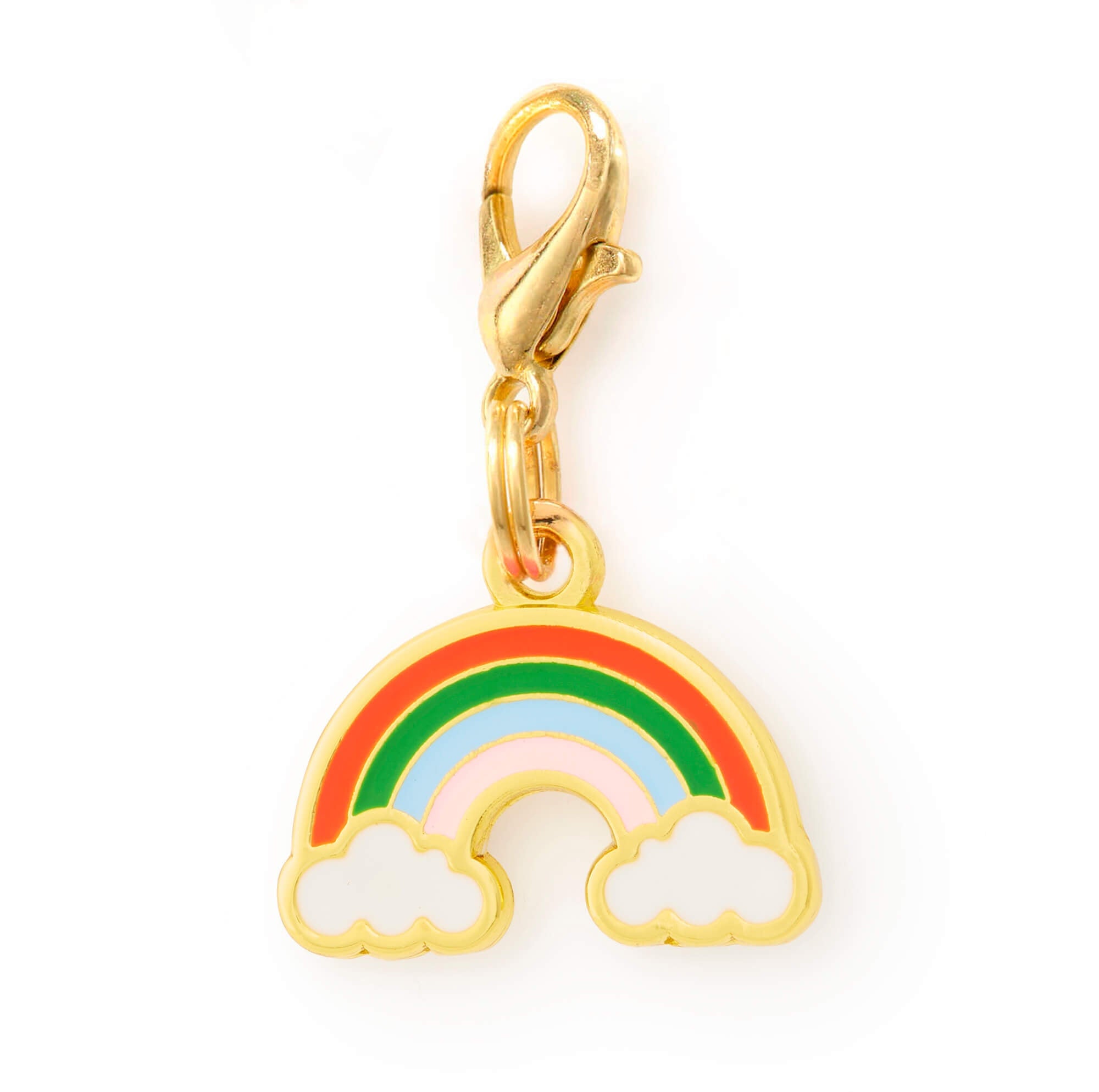 Lucky Rainbow Collar Charm Set