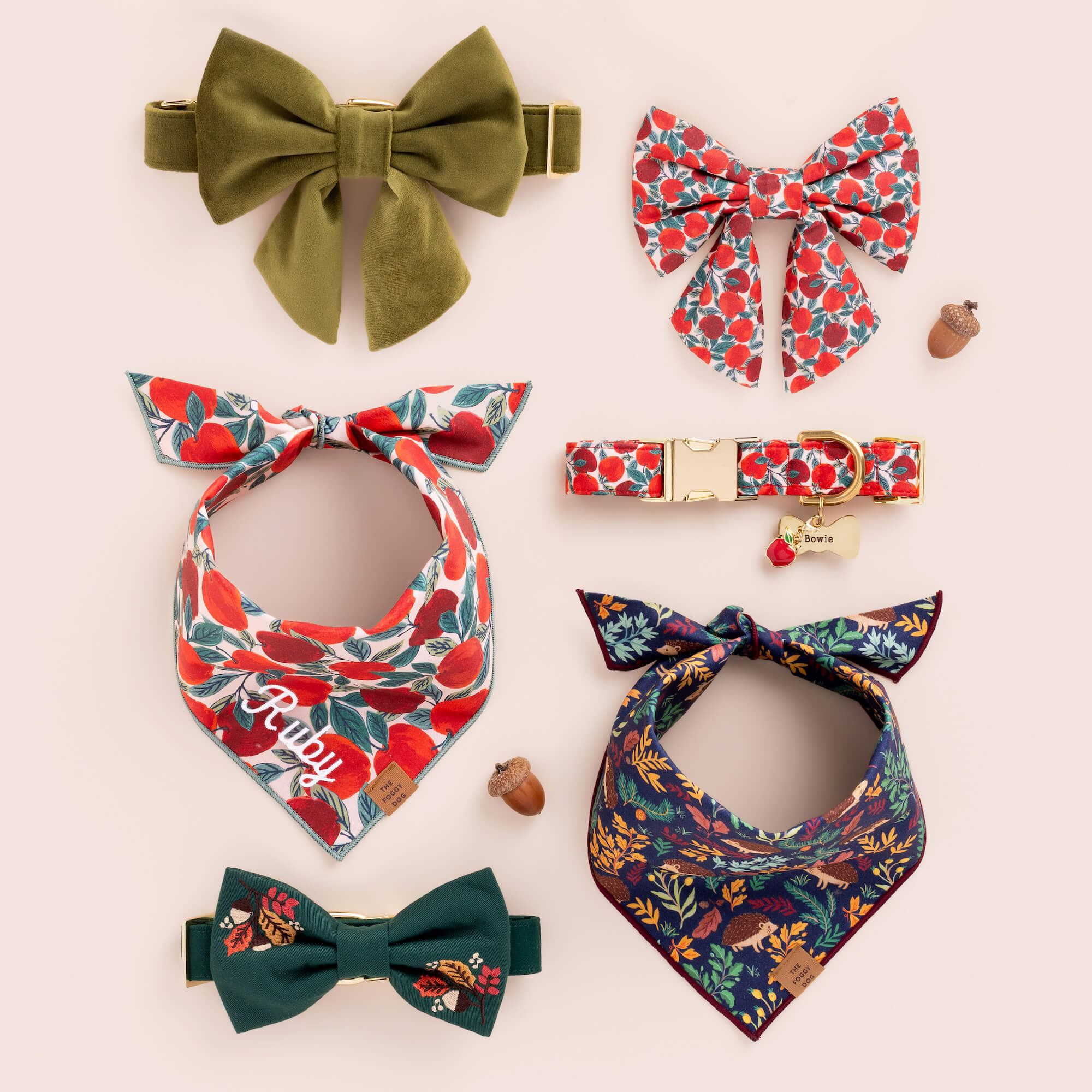 Apple of My Eye Dog Bandana