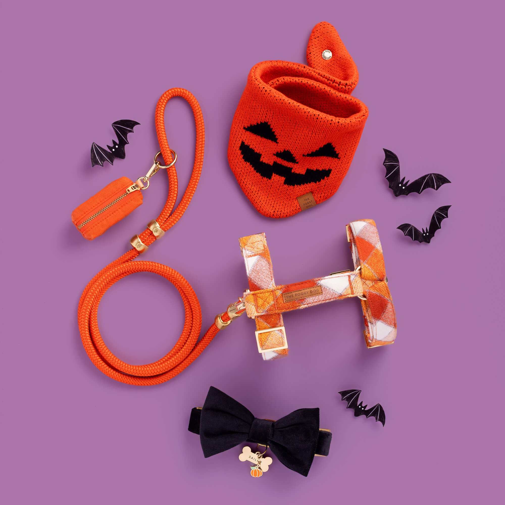 Pumpkin Collar Charm