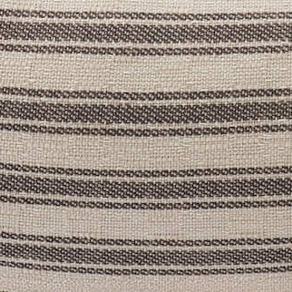 Ticking Stripe Bolster Dog Bed