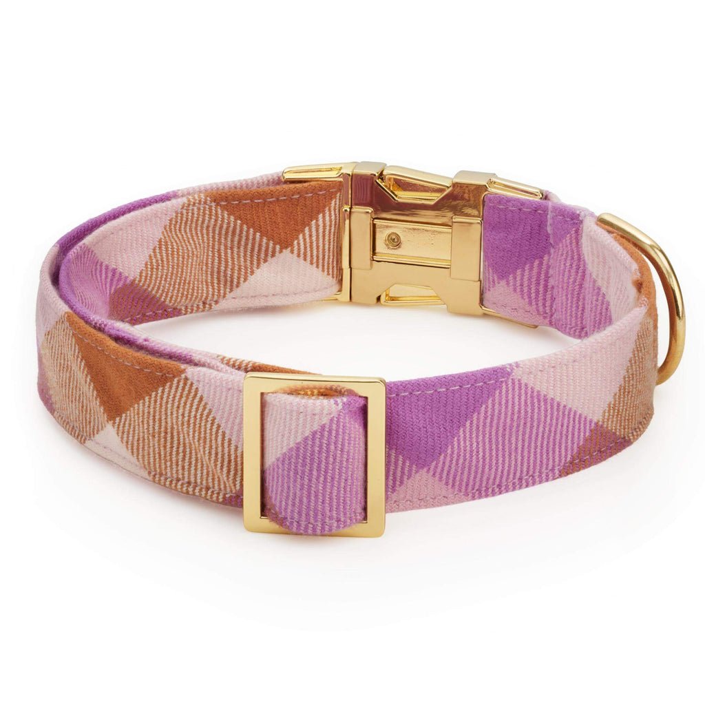 Bramble Flannel Dog Collar