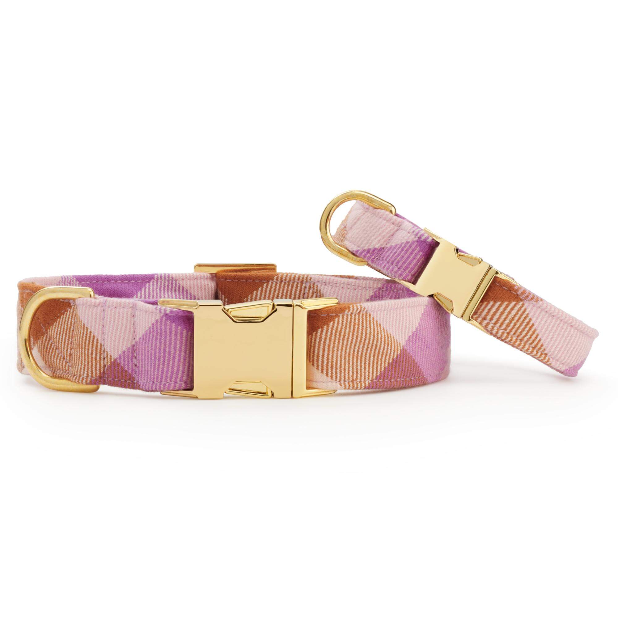 Bramble Flannel Dog Collar