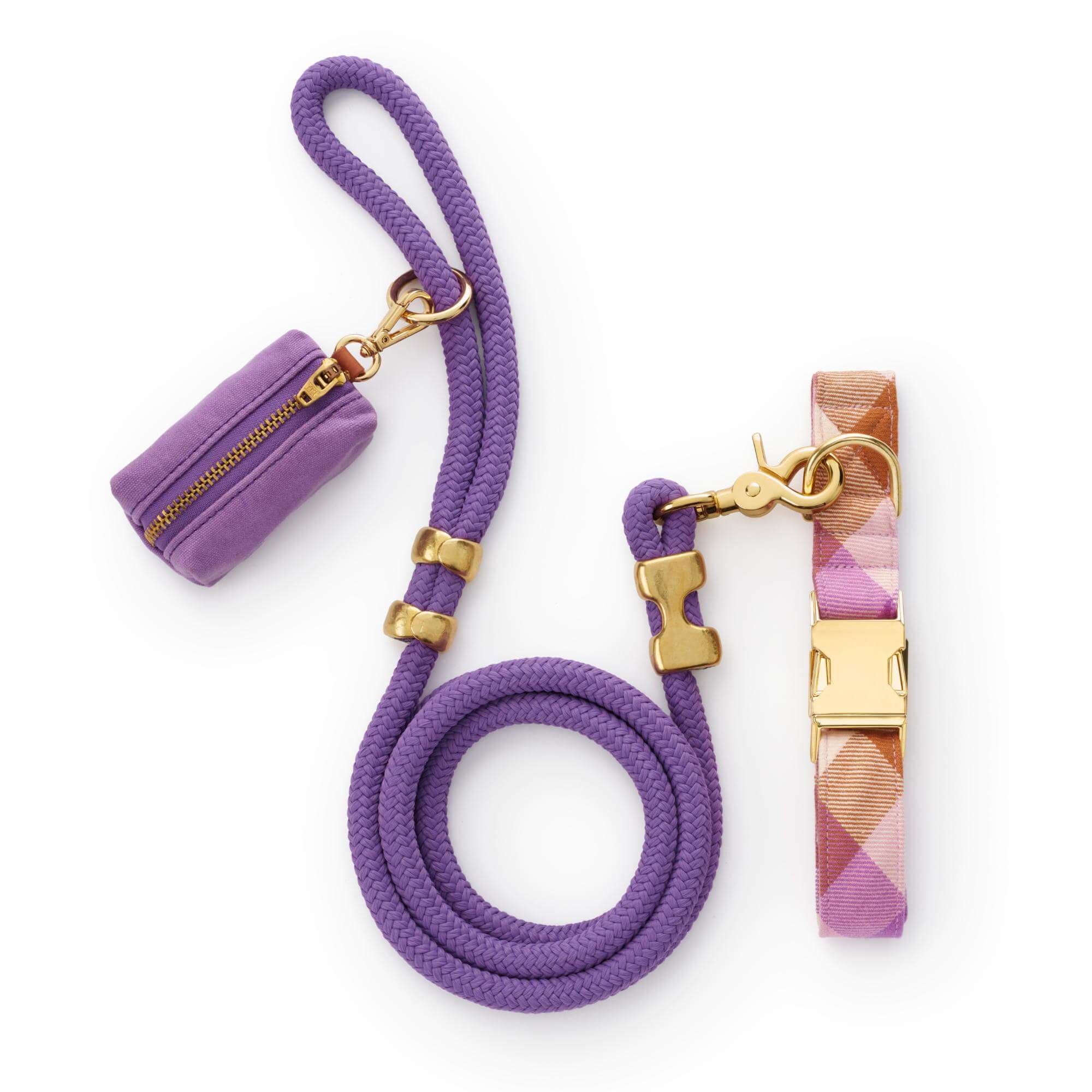 Bramble Flannel Collar Walk Set
