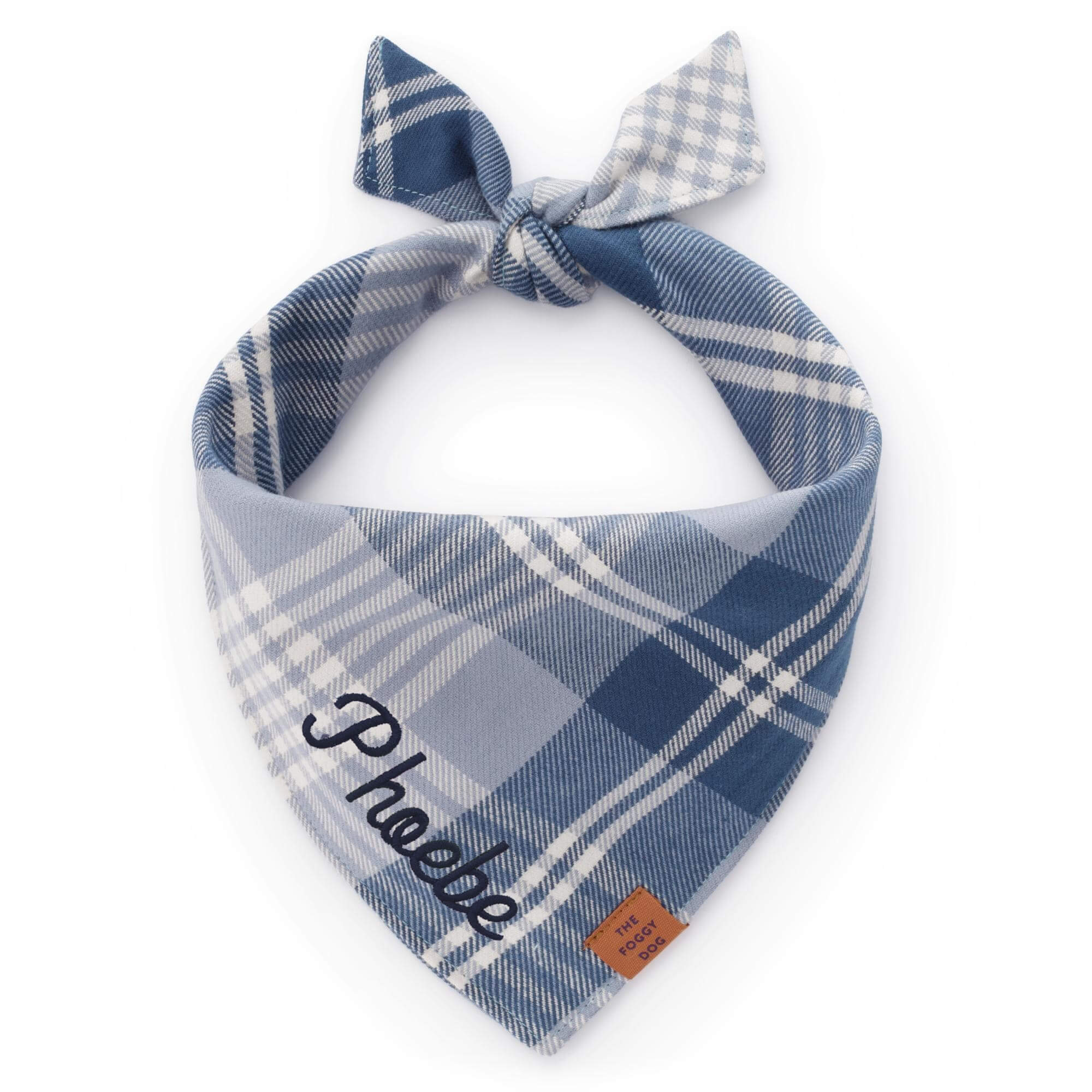 Hawthorne Plaid Flannel Dog Bandana