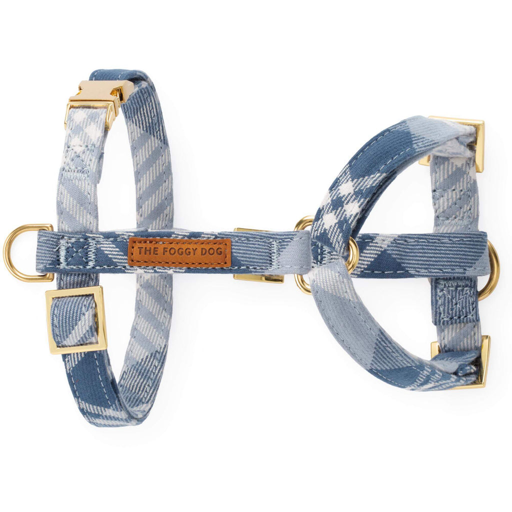 Hawthorne Plaid Flannel Dog Harness