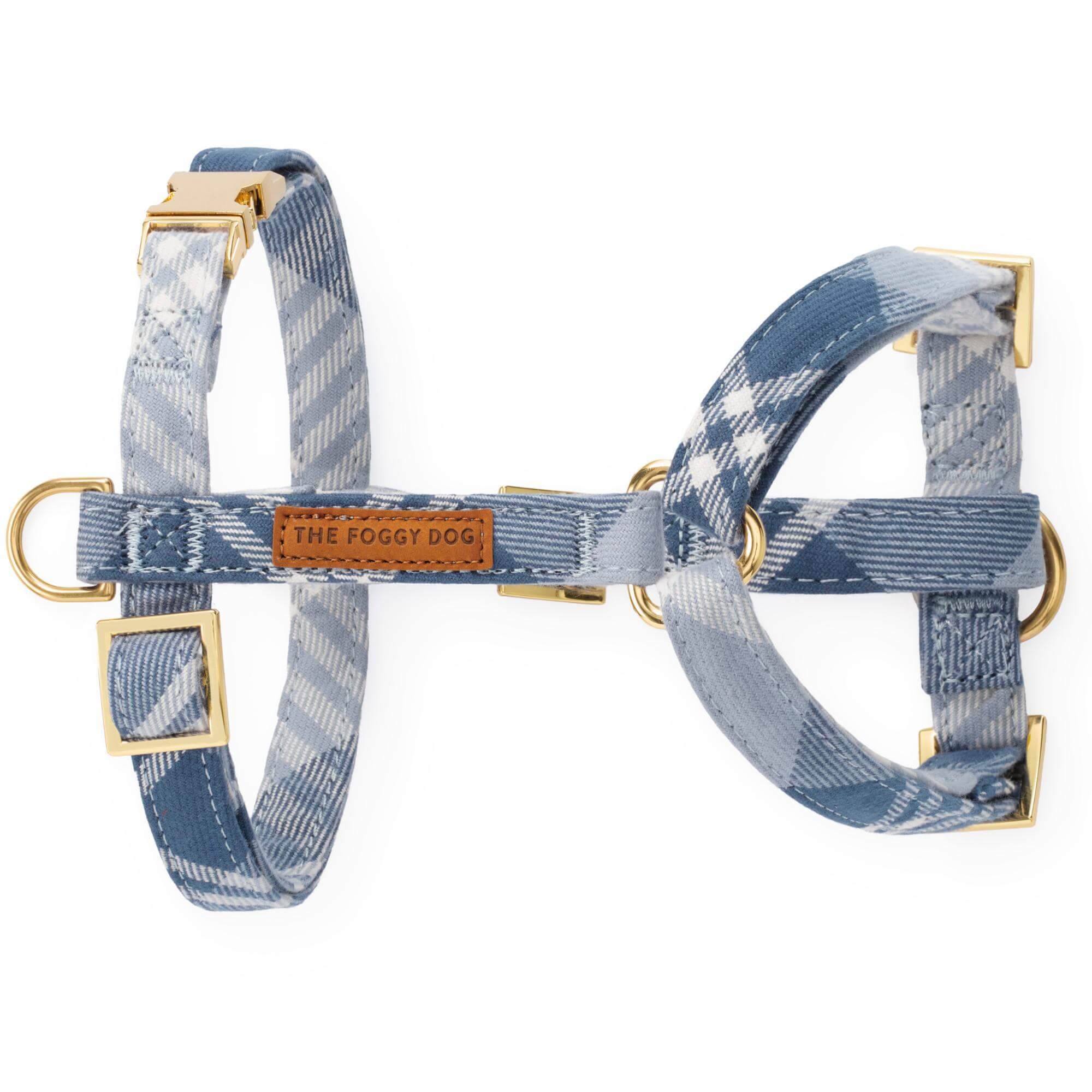 Hawthorne Plaid Flannel Dog Harness