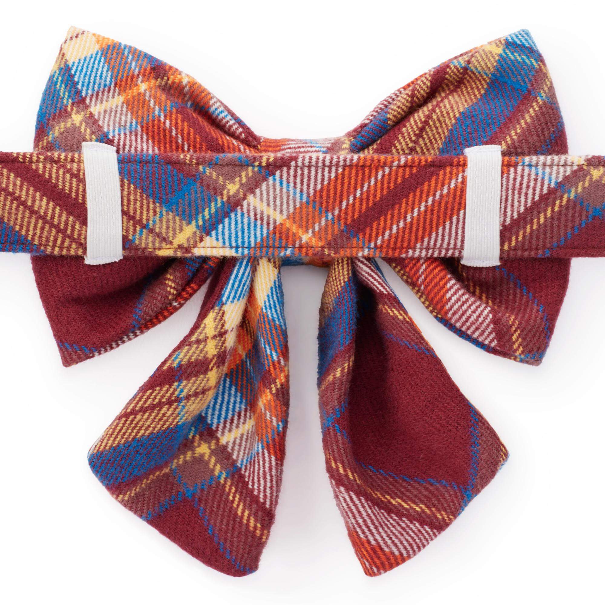 Marlow Plaid Flannel Lady Bow Collar