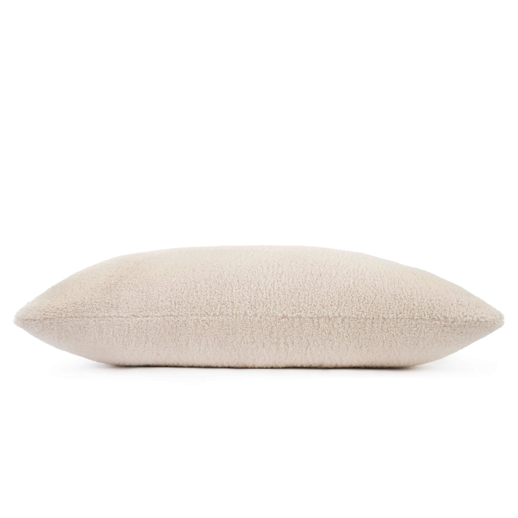 Ivory Sherpa Dog Bed