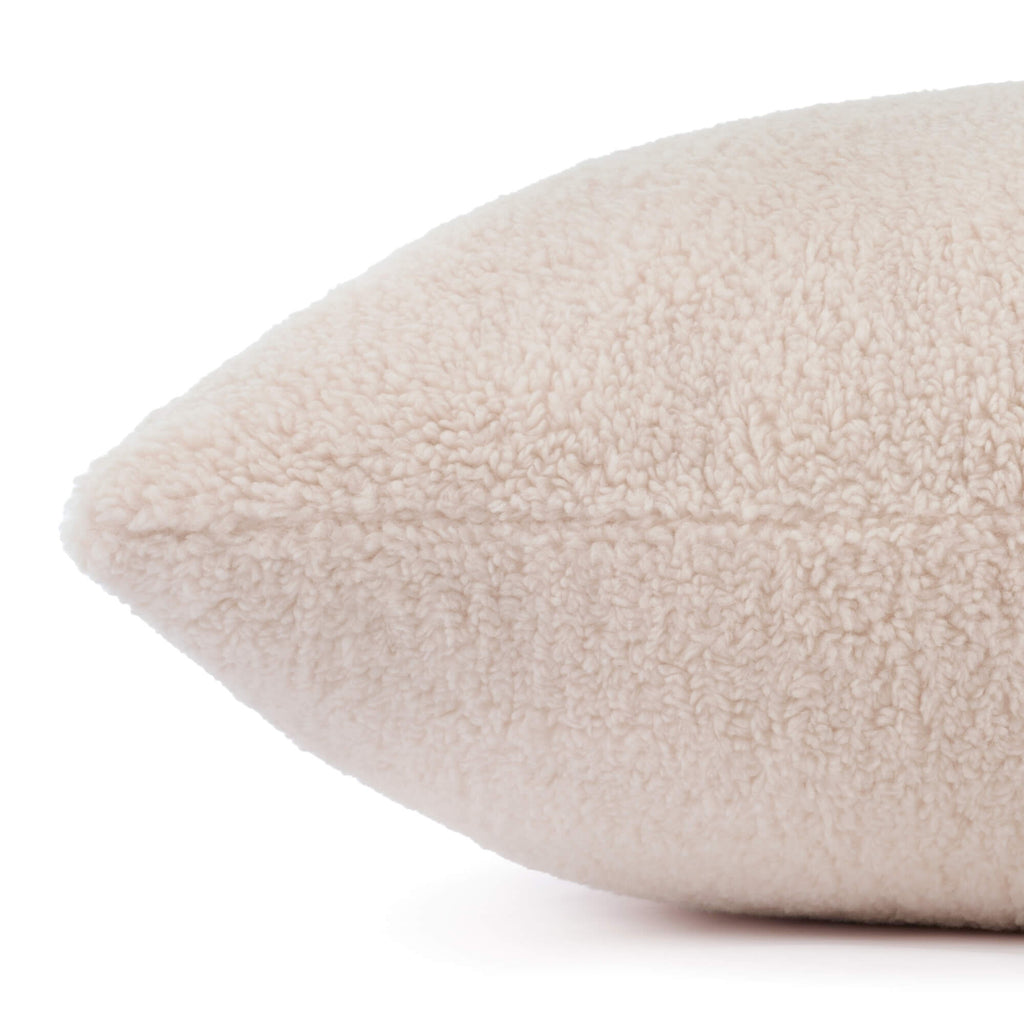 Ivory Sherpa Dog Bed