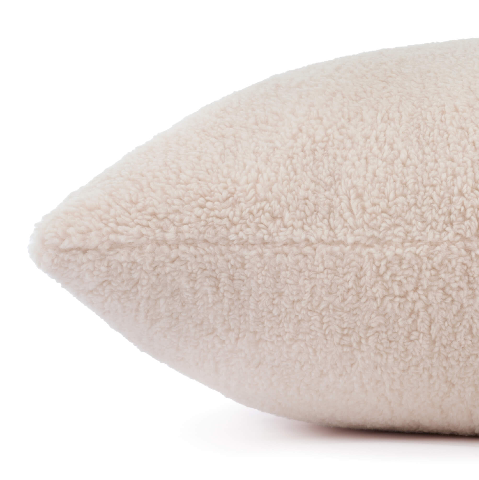 Ivory Sherpa Dog Bed