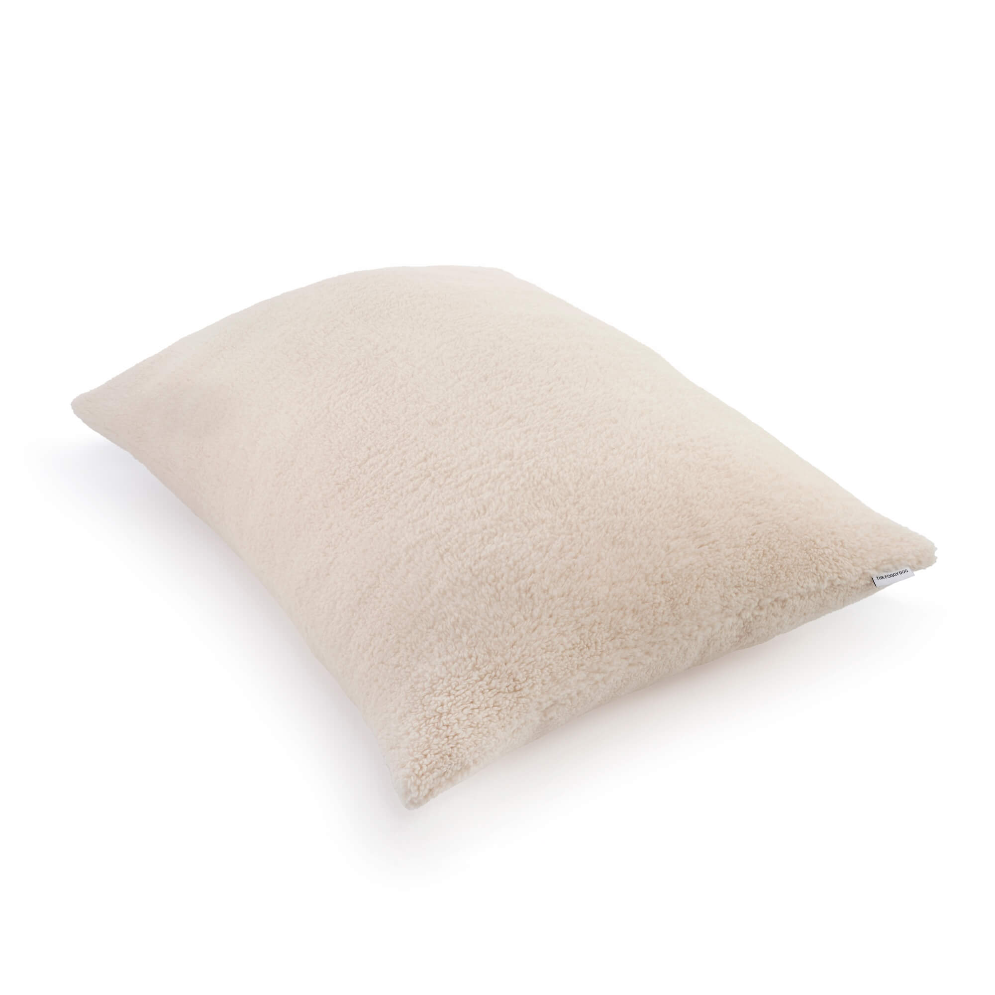 Ivory Sherpa Dog Bed