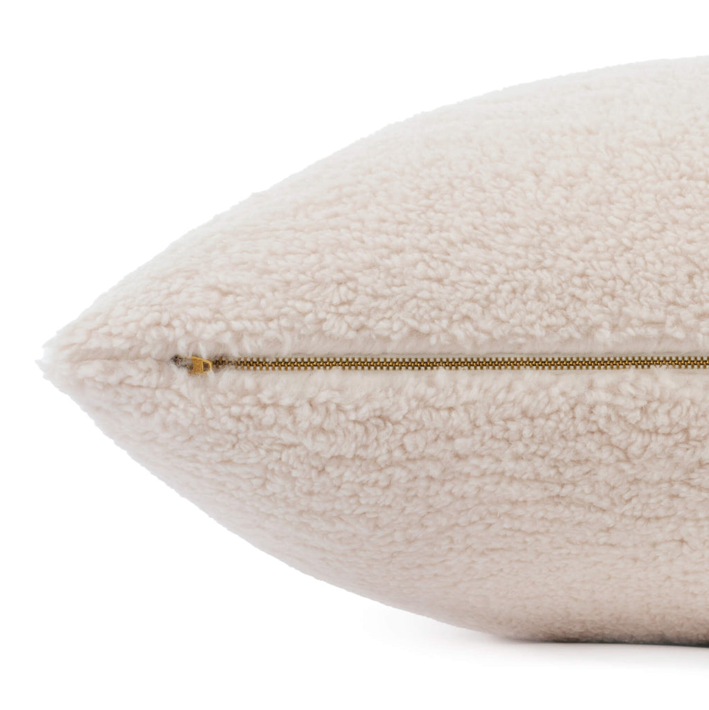 Ivory Sherpa Dog Bed