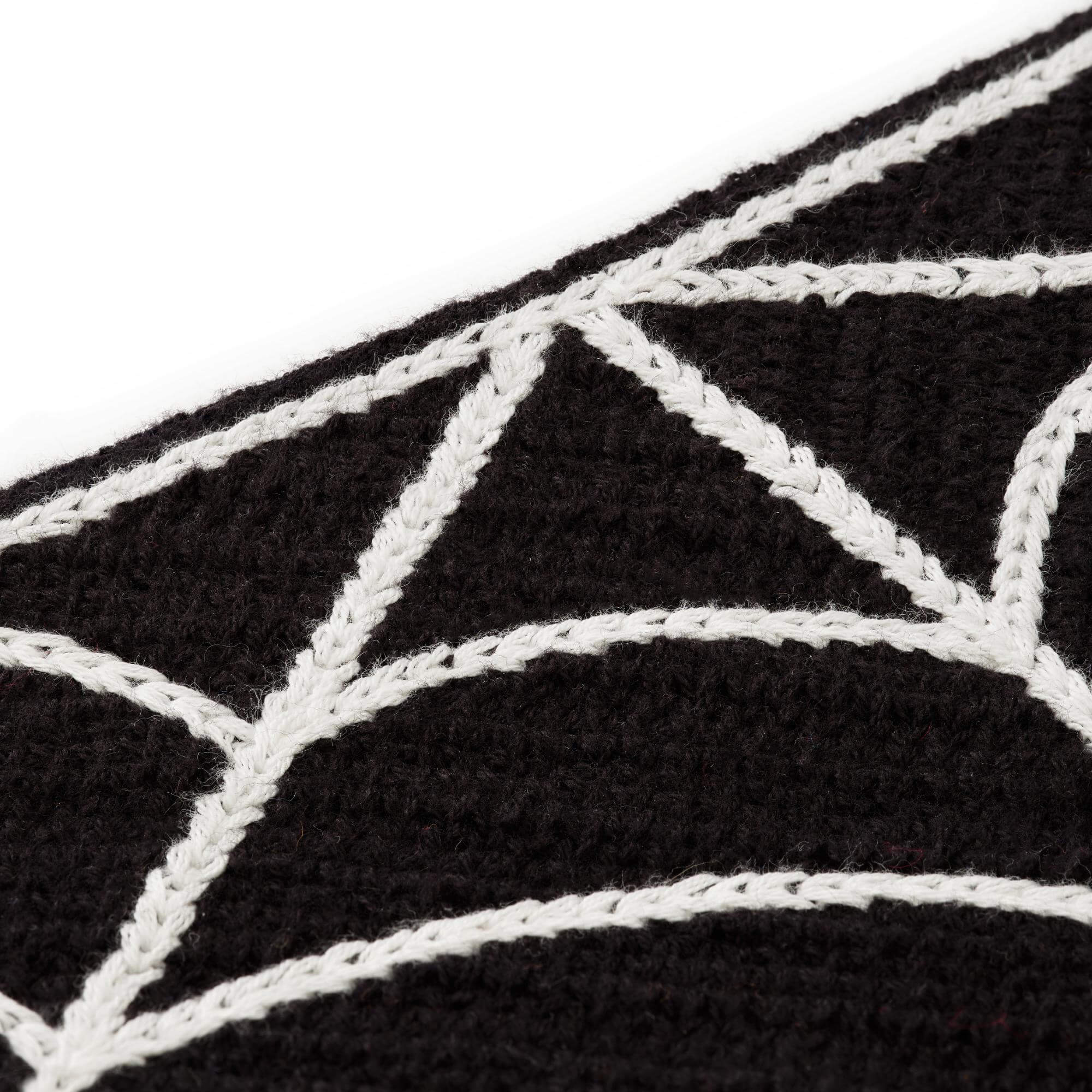 Spiderweb Crochet Dog Bandana