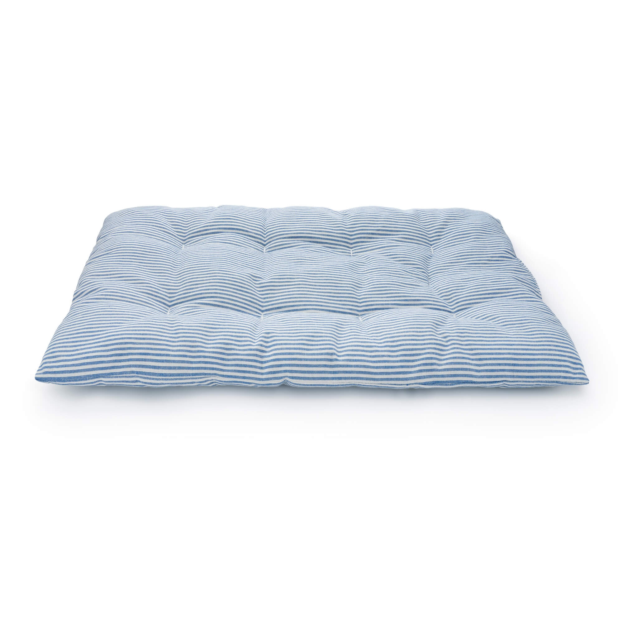 Lake Blue Stripe Dog Travel Mat