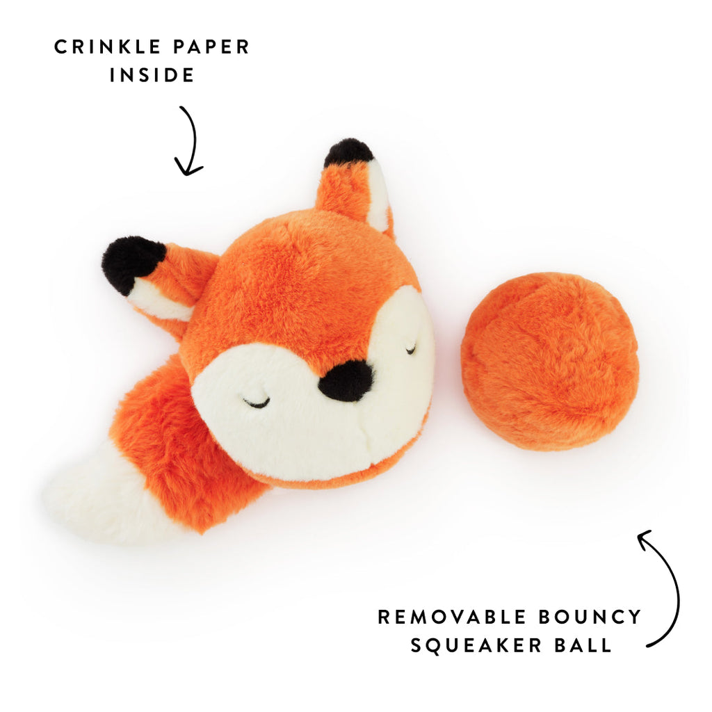 Fox 2-in-1 Bounce Dog Toy