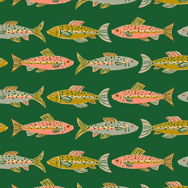 Gone Fishing Dog Bandana