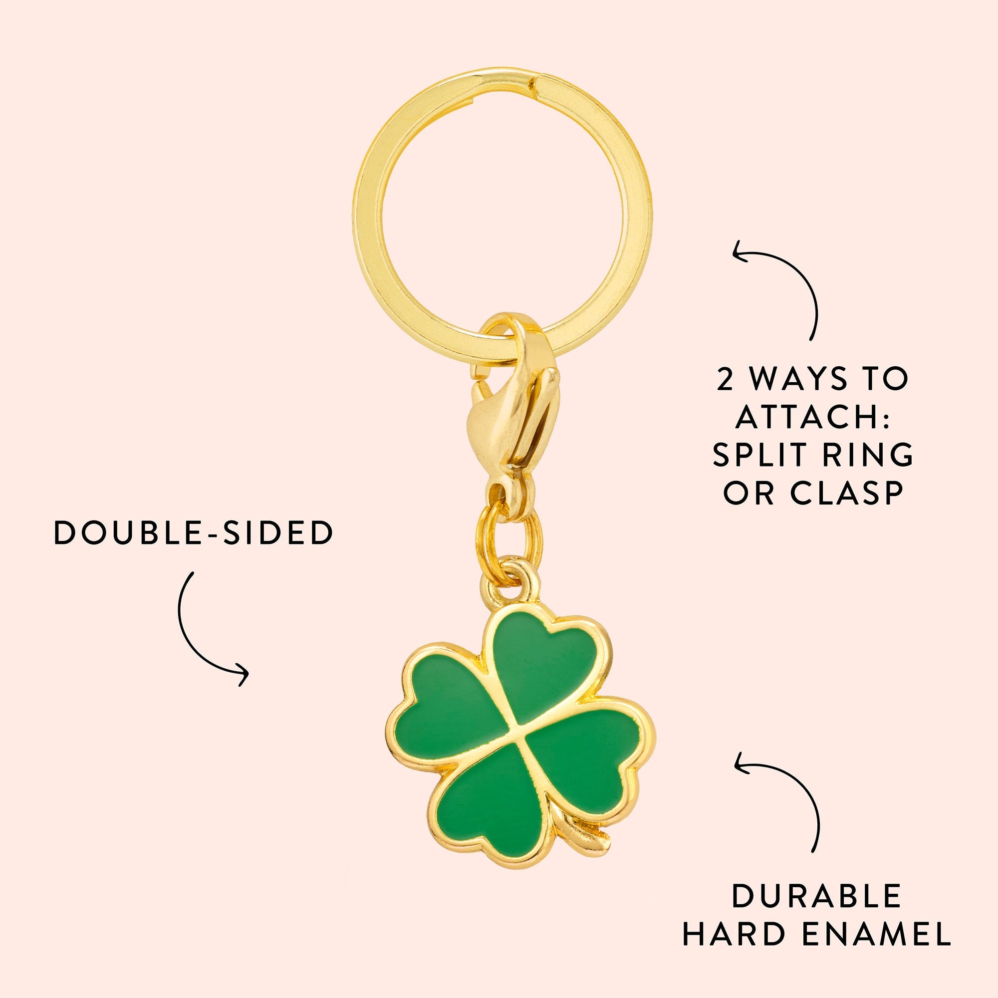 Lucky Rainbow Collar Charm Set