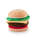 Cheeseburger Interactive Snuffle Dog Toy