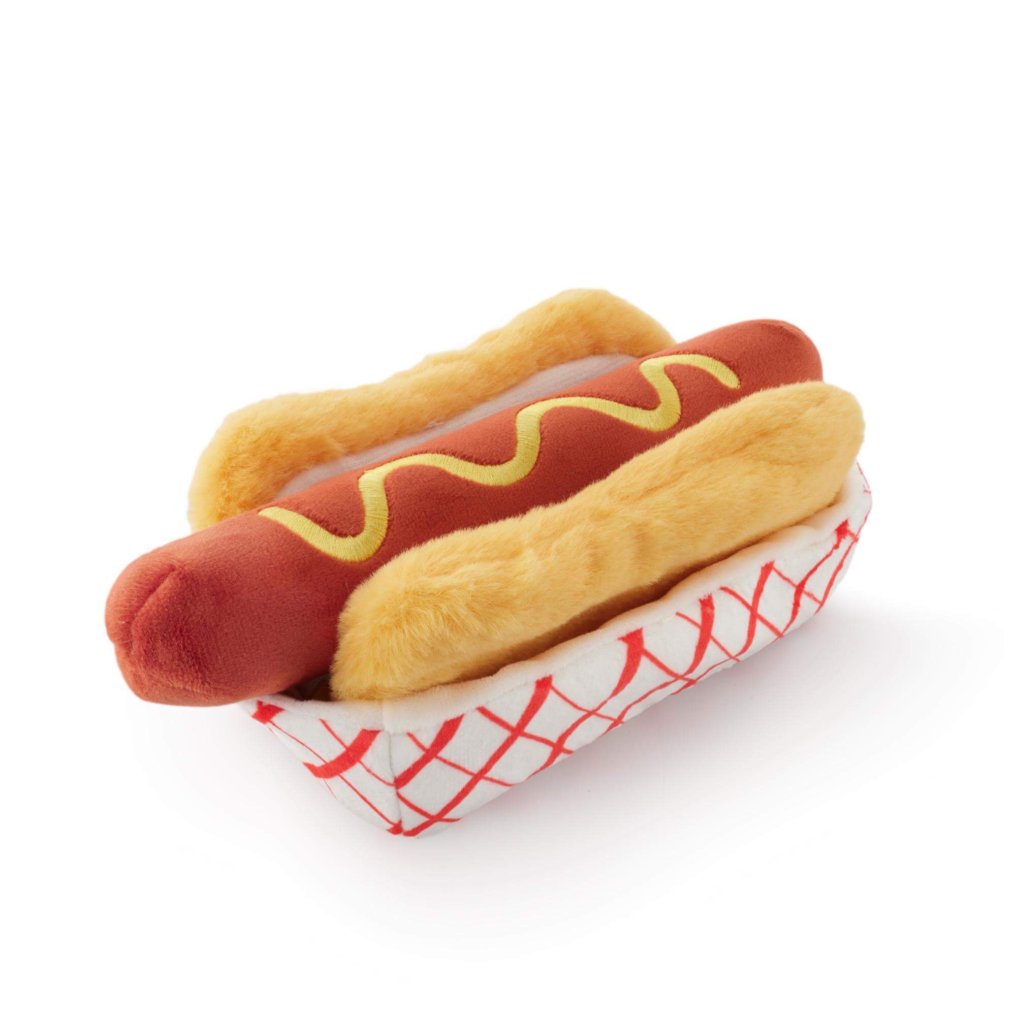 Hot Dog Interactive Snuffle Dog Toy