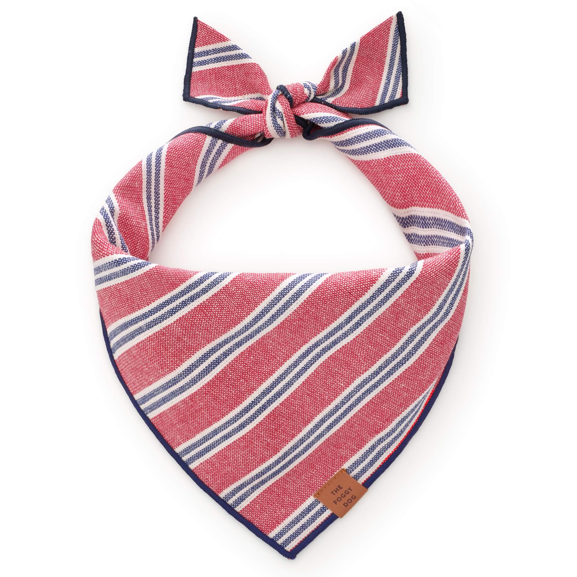 Nantucket Stripe Dog Bandana