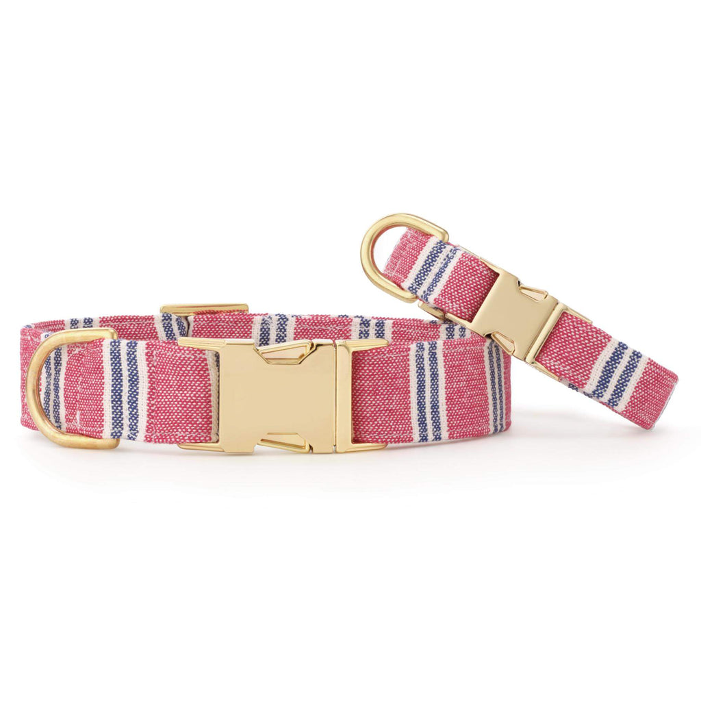 Nantucket Stripe Dog Collar
