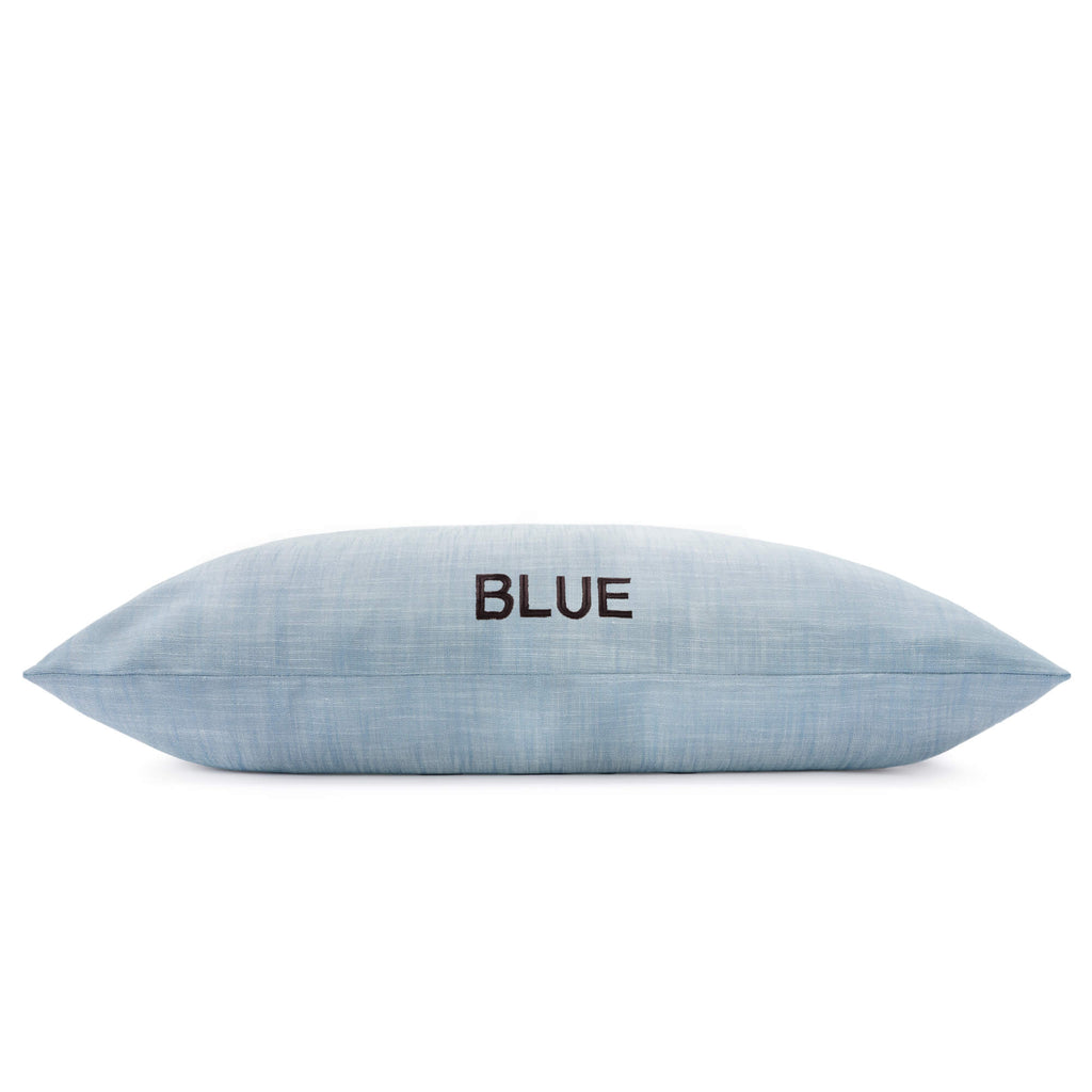 Chambray Blue Dog Bed