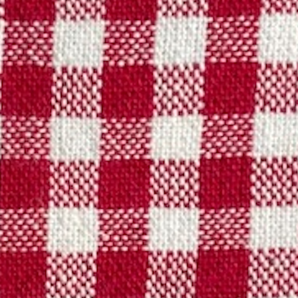 Red Gingham Dog Harness
