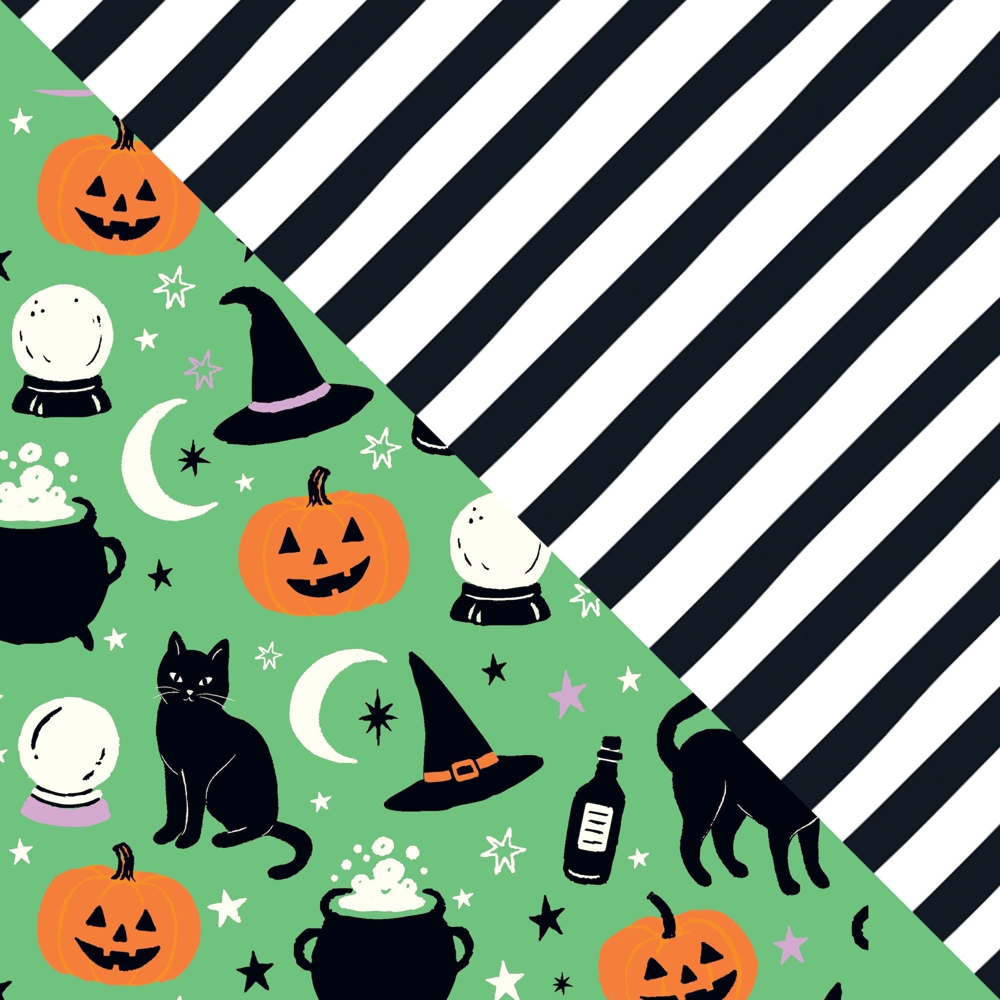 Spellbound Reversible Dog Bandana