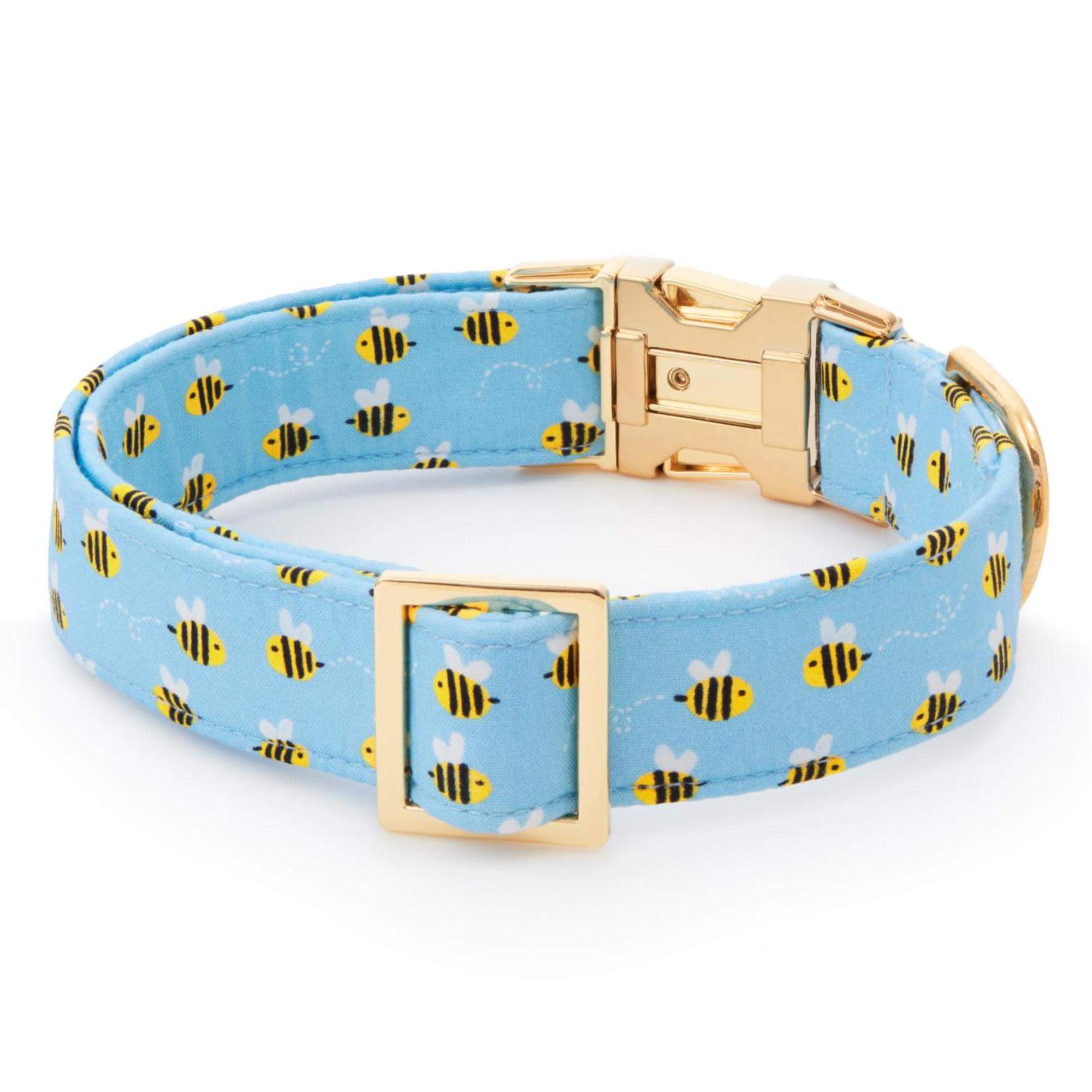 Sweet as Can Bee Dog Collar