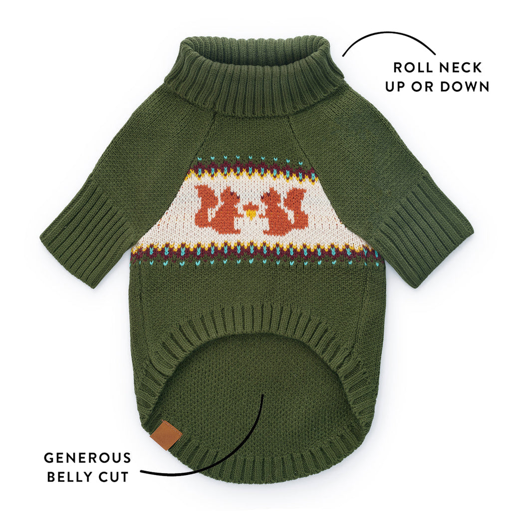 Squirrel Dog Sweater