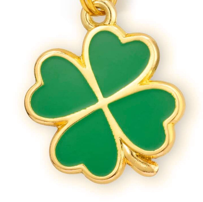 Lucky Clover Collar Charm