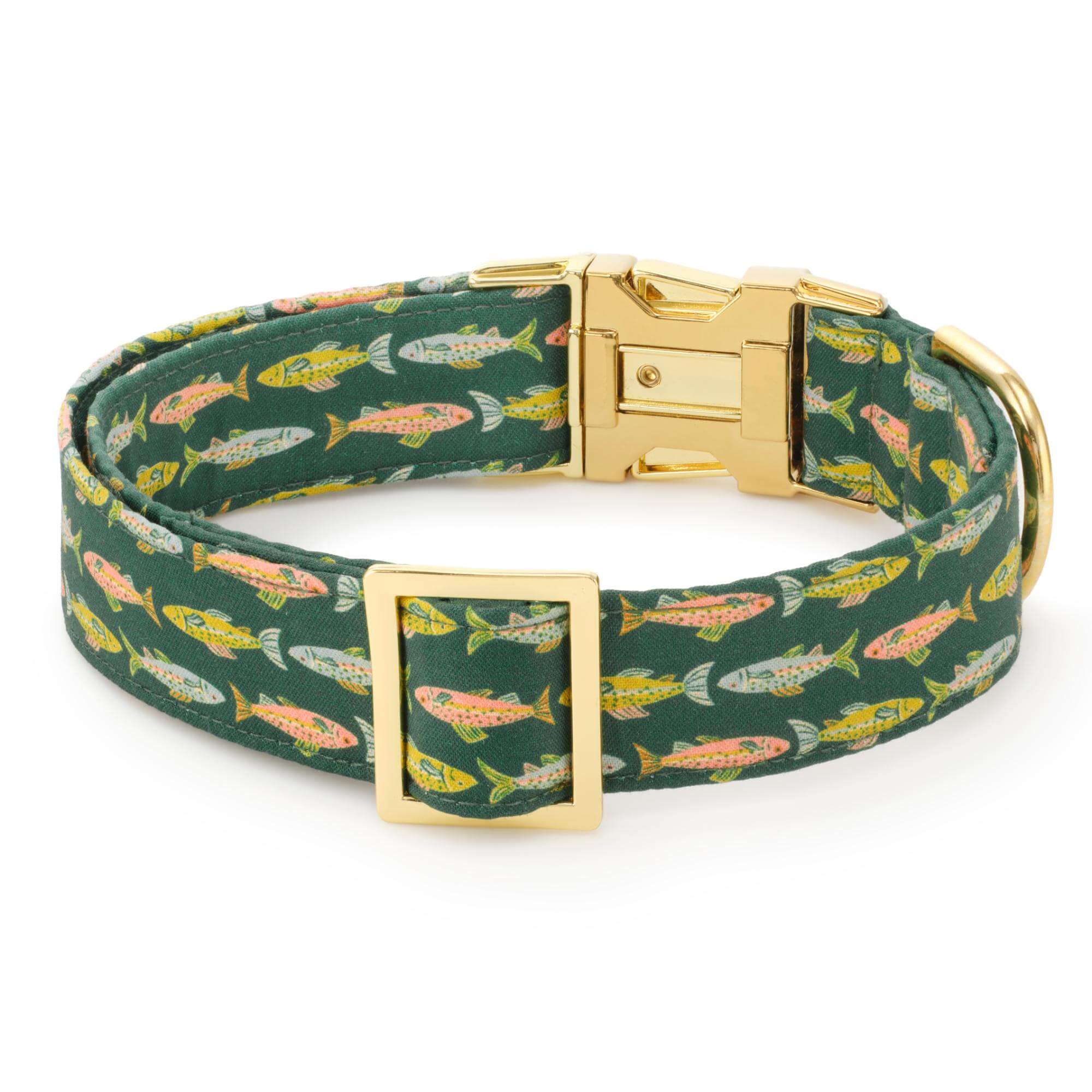 Gone Fishing Dog Collar