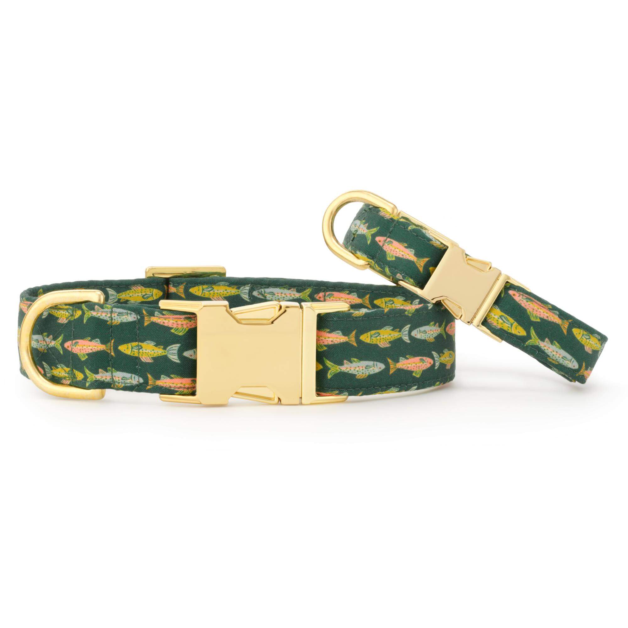 Gone Fishing Dog Collar