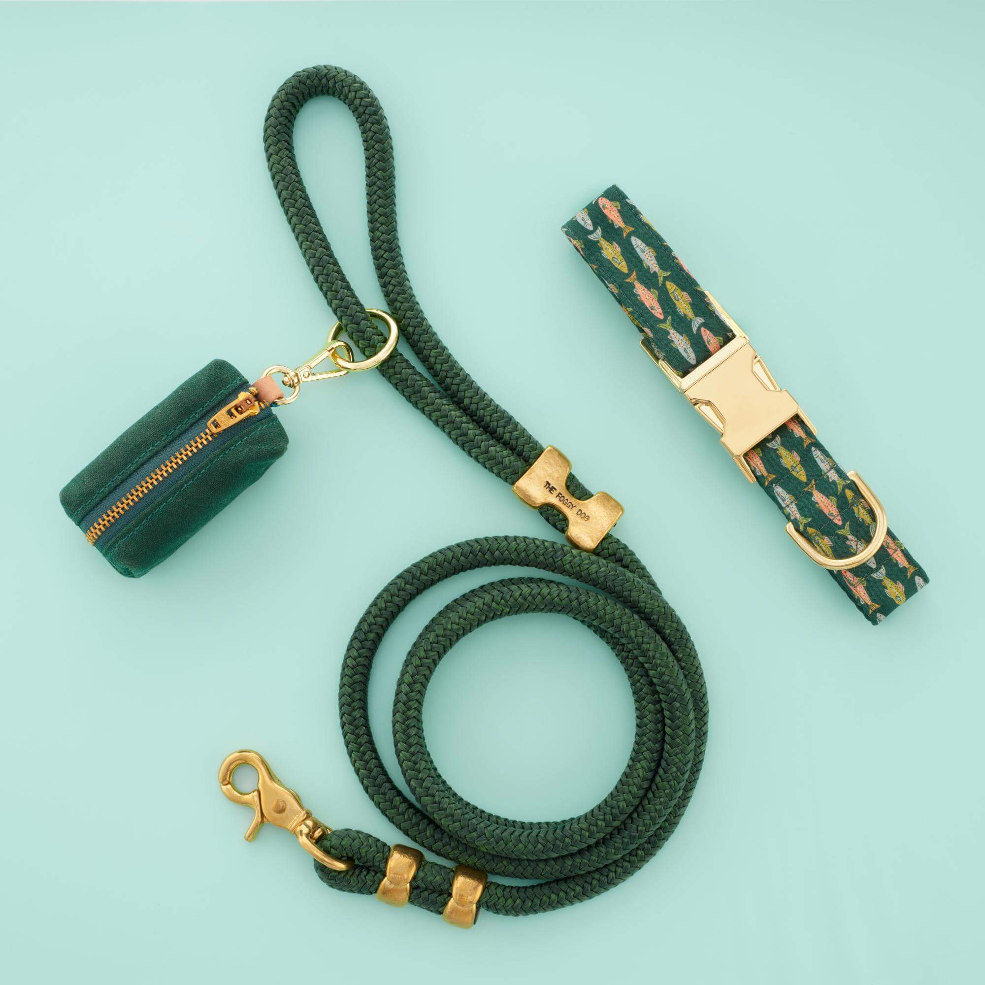 Gone Fishing Collar Walk Set