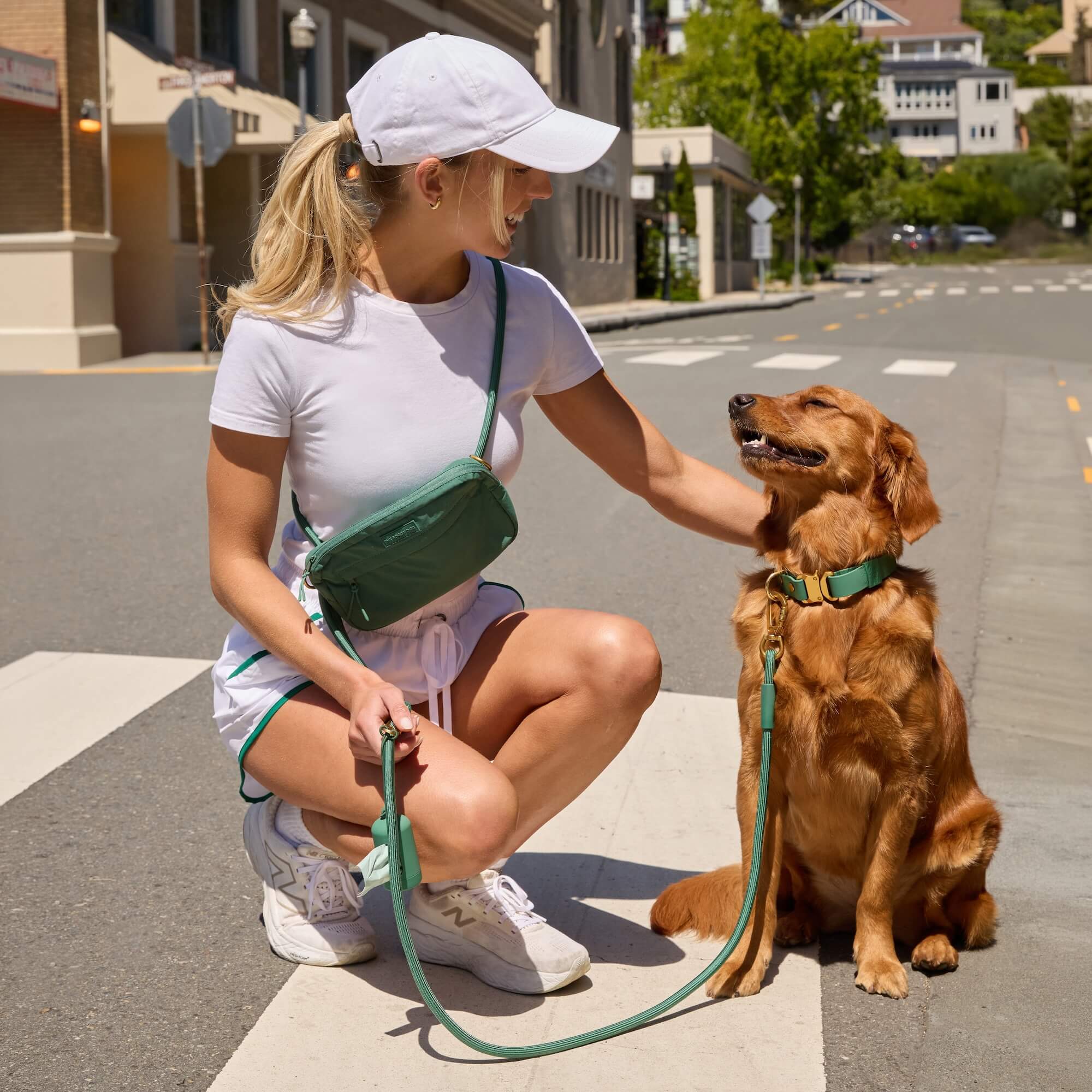 Active Flex Dog Collar, Fern