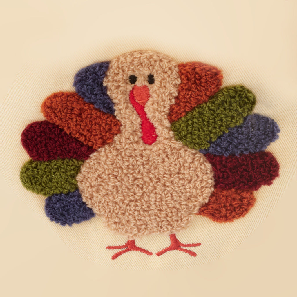 Turkey Applique Dog Bandana