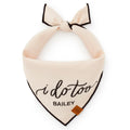 I Do Too Embroidered Dog Bandana