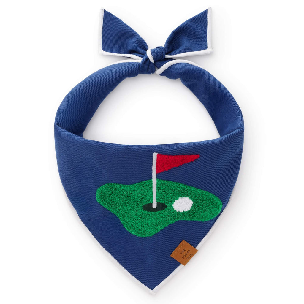 Golf Applique Dog Bandana