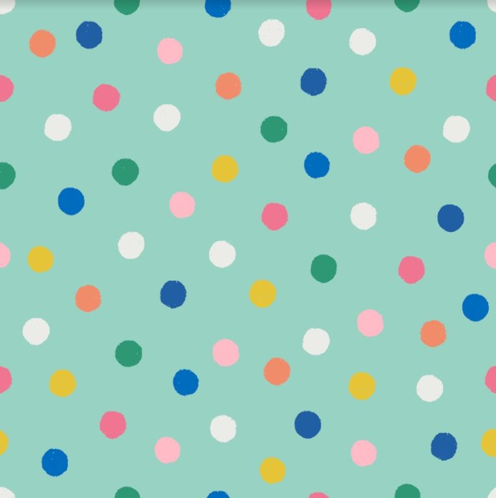 Confetti Dots Dog Collar